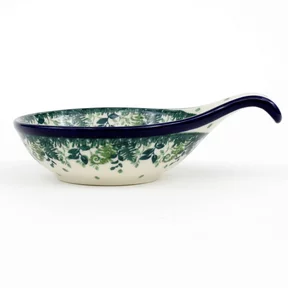 Kokilka ceramiczna 174 <br>2206X Zielone paprocie